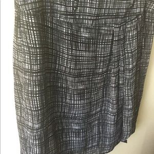 Black and White Pencil skirt